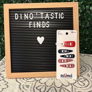 🐈‍⬛ Scunci 5 pcs Snap Clips